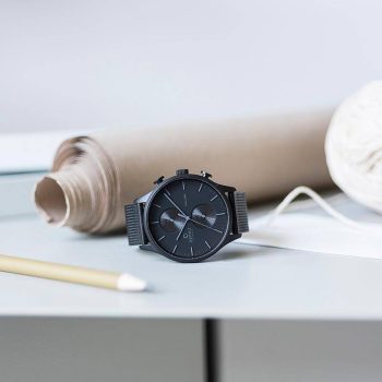 Ρολόι Obaku Chronograph V196GUBBMB