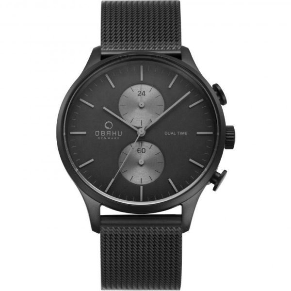 Ρολόι Obaku Chronograph V196GUBBMB