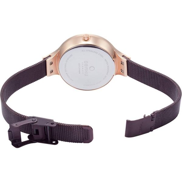 Ρολόι GRY - WALNUT Obaku V221LRVNMN