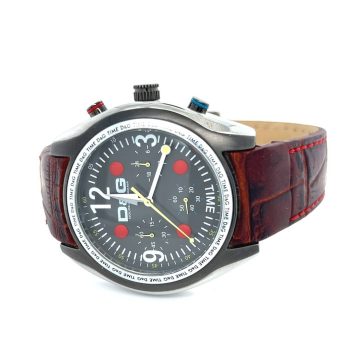 Ρολόι Performance Βrown Leather Strap DW0312 Dolce Gabbana