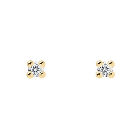 Σκουλαρίκια καρφωτά χρυσά ESSENTIA PDPaola AR01-086-U