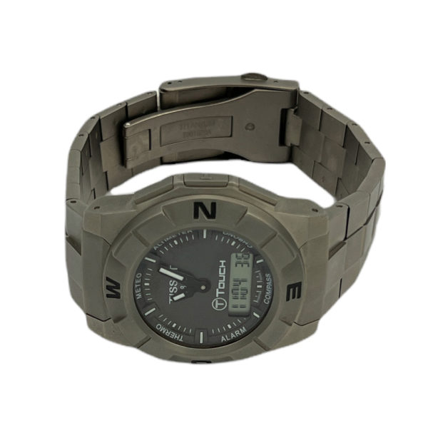Ρολόι Tissot T-Touch Treck Perpetual Alarm World Time Quartz T001.520.44.061.00