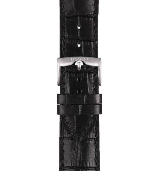 Ρολόι TISSOT T-Classic Black Leather Strap T1164101605700