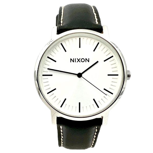 Ρολόι Nixon Porter Leather Black A1058-2442-00