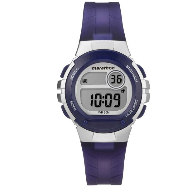 Παιδικό ρολόι TIMEX Marathon Purple Rubber Strap TW5M32100