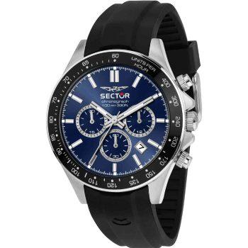 Ρολόι SECTOR 230 Chronograph Silver Stainless Steel Bracelet Gift Set R3271661028