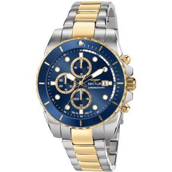 Ρολόι SECTOR 450 Chronograph Two Tone Stainless Steel Bracelet R3273776001