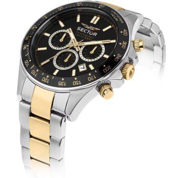 Ρολόι SSECTOR 230 Chronograph Silver & Gold Stainless Steel Bracelet R3273661047