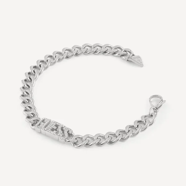 Γυναικείο βραχιόλι από ατσάλι GUESS STEEL ARM PARTY JUBB04222JWRHL